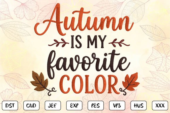 Autumn Quote Embroidery Design Review