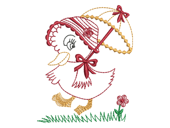 Cute Chick Umbrella Embroidery Review for Sellers