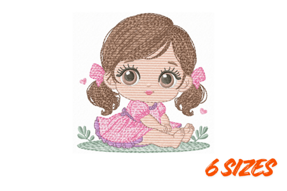 Cute Girl Embroidery Design Pack Review