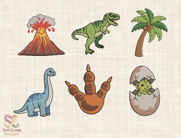 Dinosaur Adventure Embroidery Design Set Review