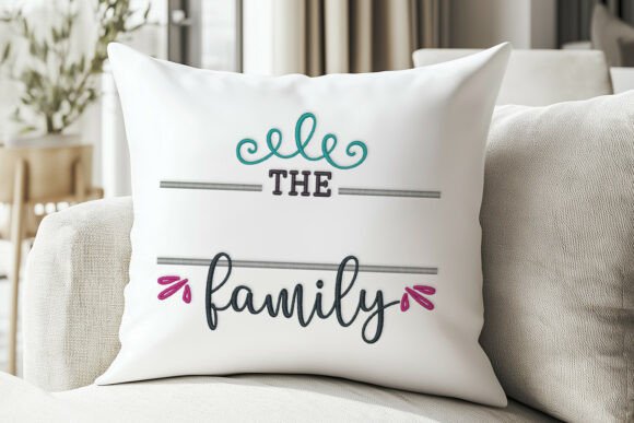 Family Name Split Embroidery Review for Apparel