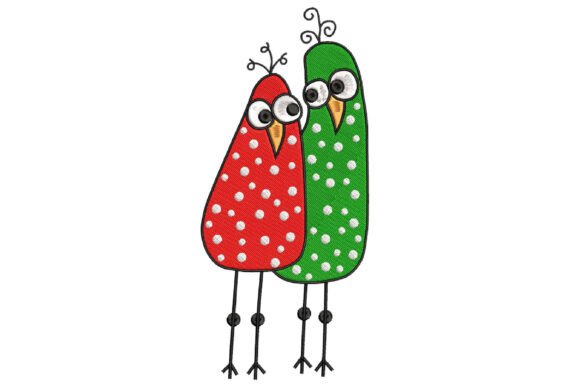 Funny Cute Birds Embroidery Design Review