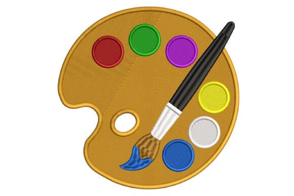 Paint Palette Embroidery Design Review