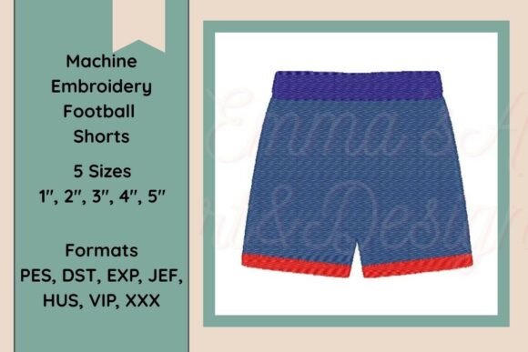 Soccer Shorts Embroidery Design Review