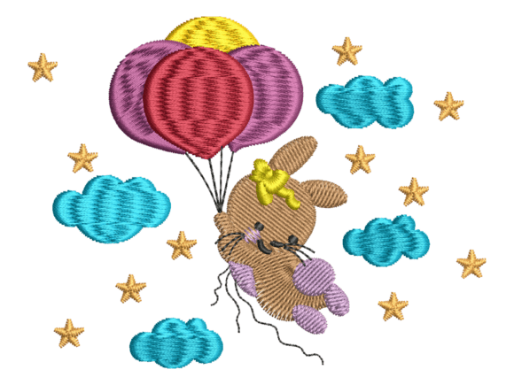 Teddy Bear with Balloons Embroidery Review
